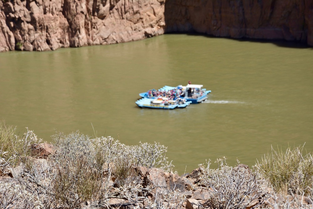 White water rafting at Colorado River