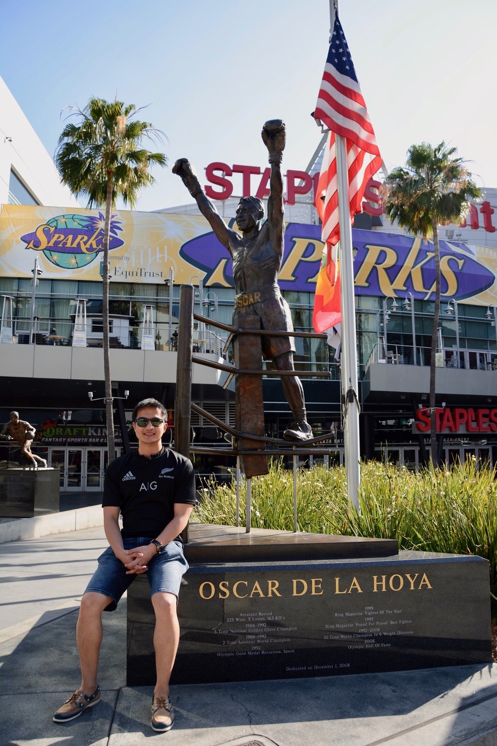 Staples Center Oscar de la Hoya