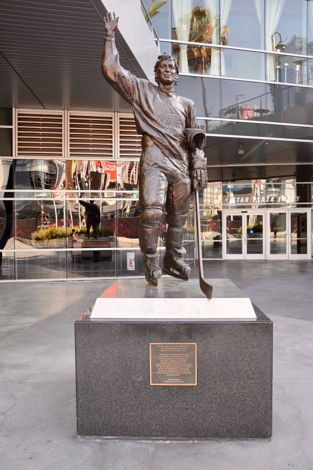 Staples Center LA Wayne Gretzky