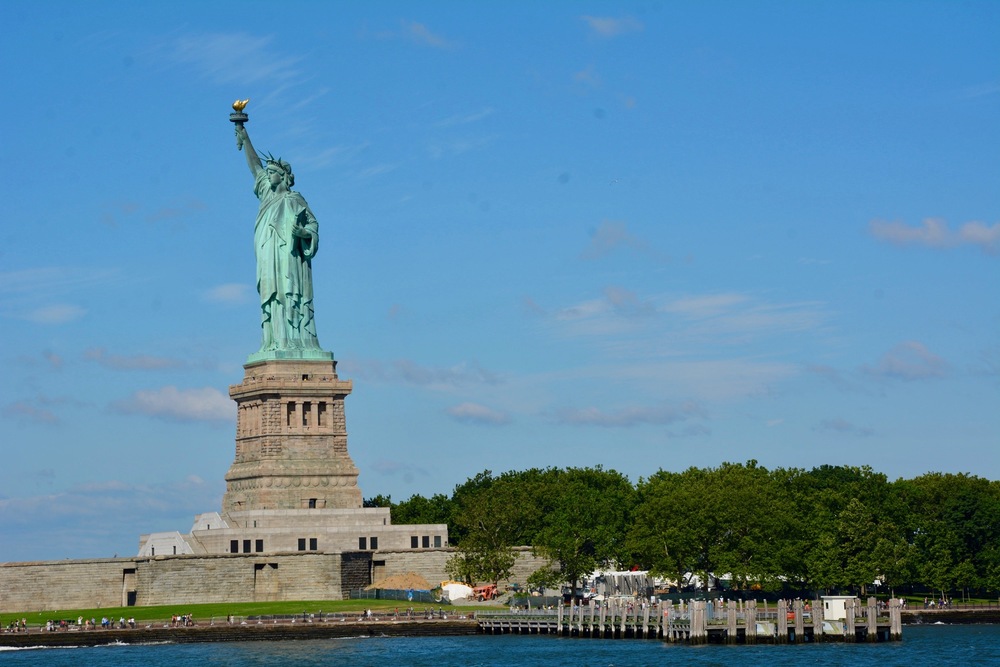 Statue of Liberty,Liberty Island, New York USA