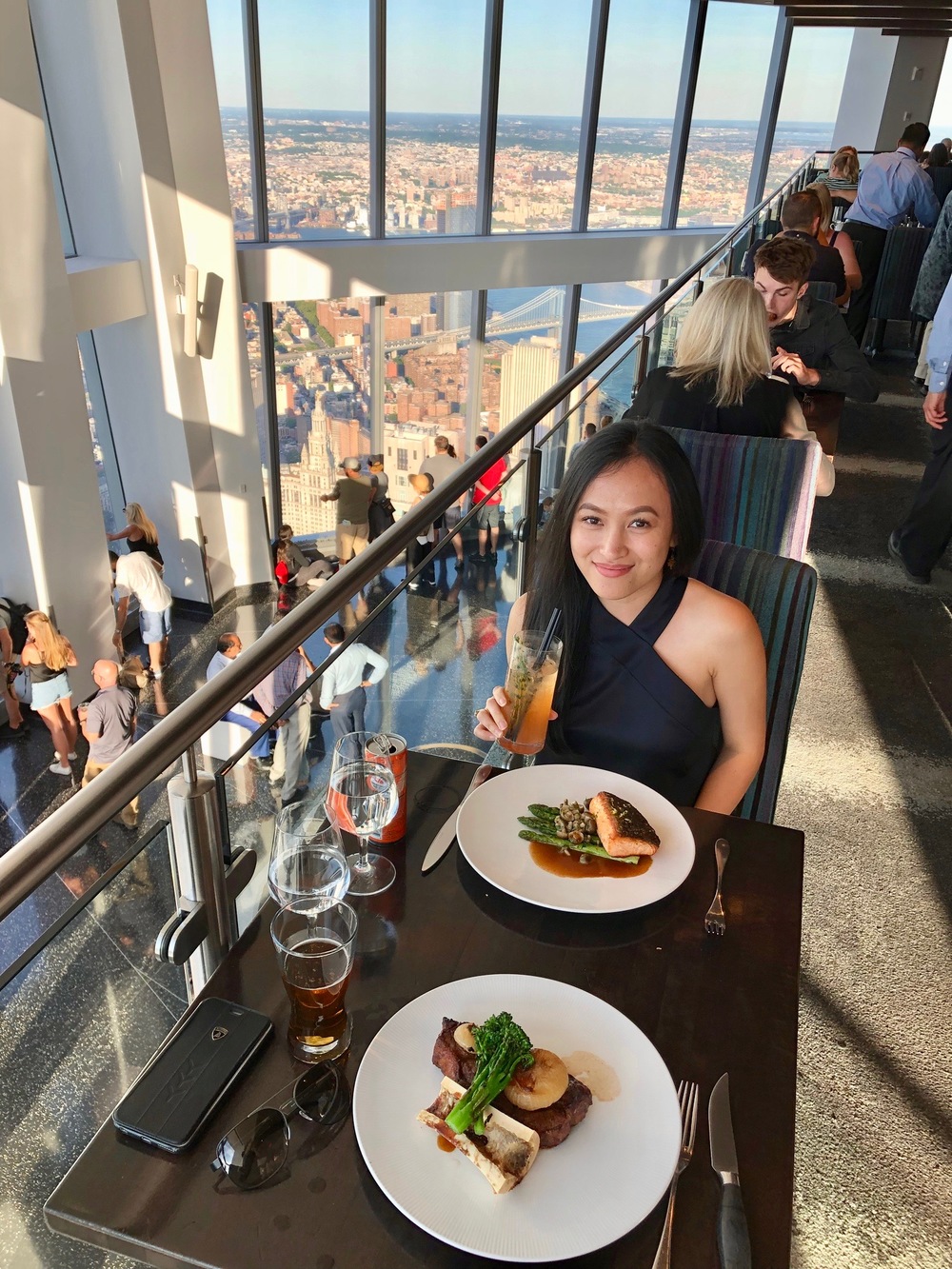 Fine Dining at One World Observatory Tower, New York