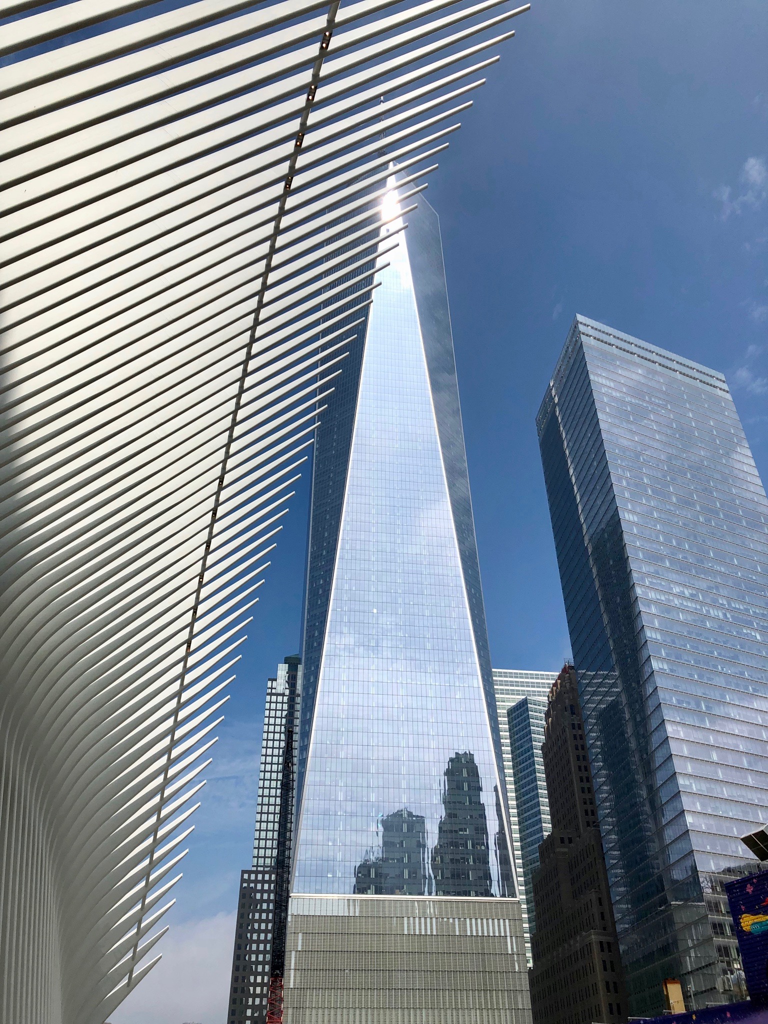 The Oculus and One World Trade Center, New York